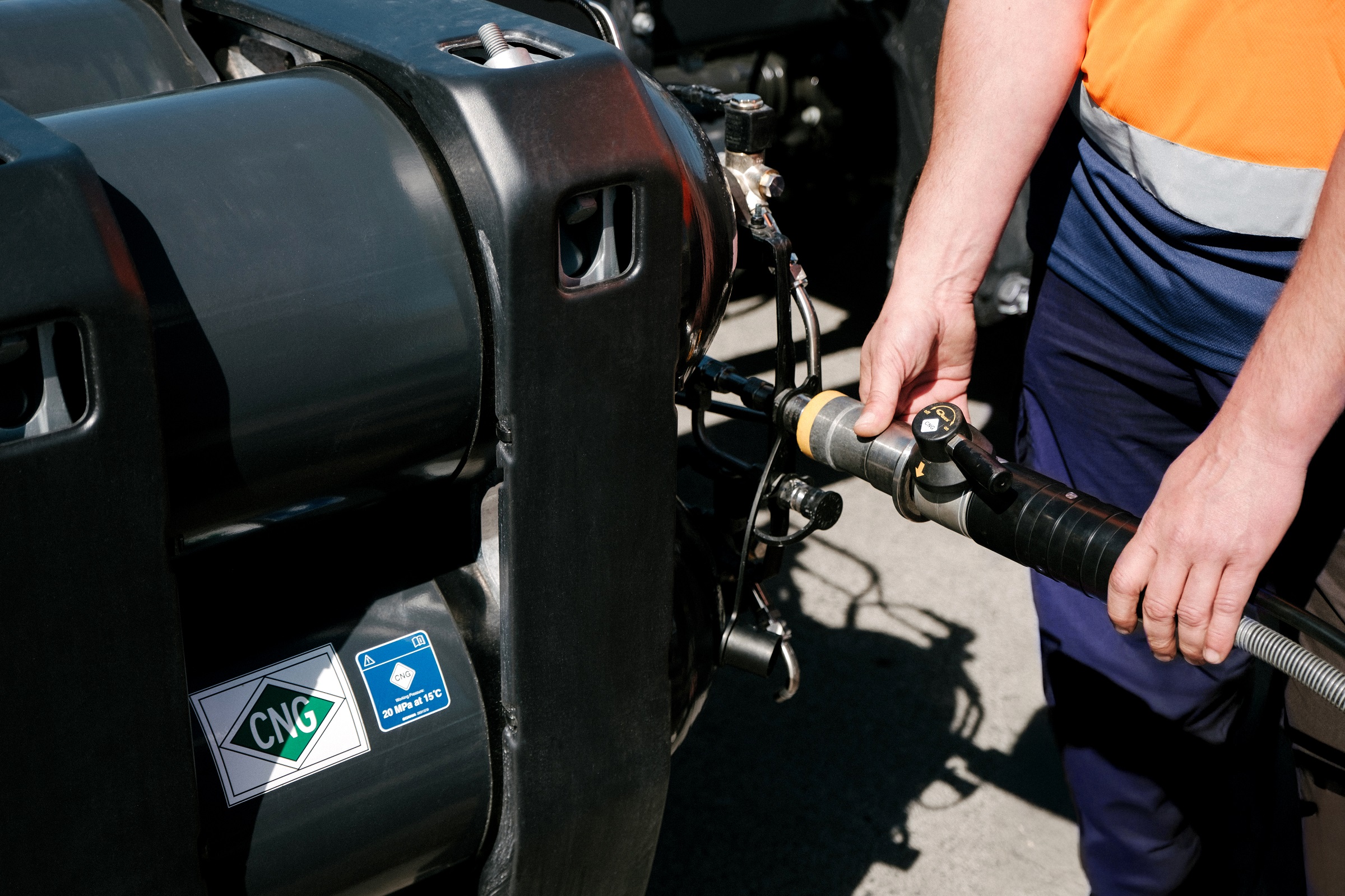 CNG bioCNG refuelling