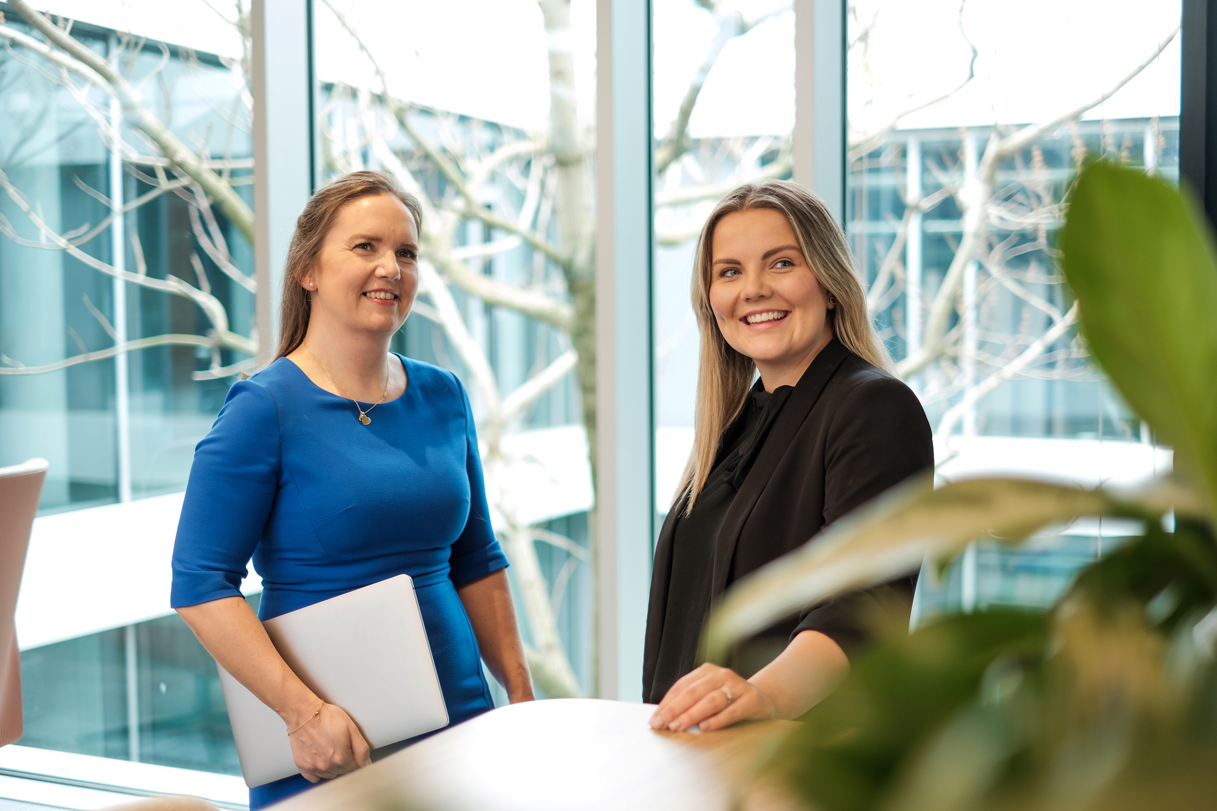 Staff working in the office